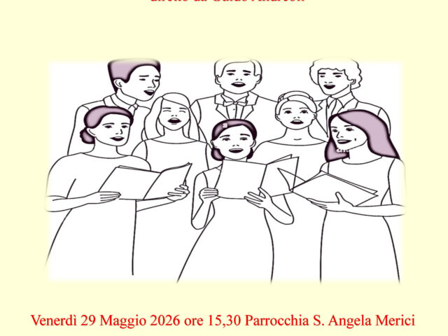29 Maggio: saggio finale di Canto Armonico